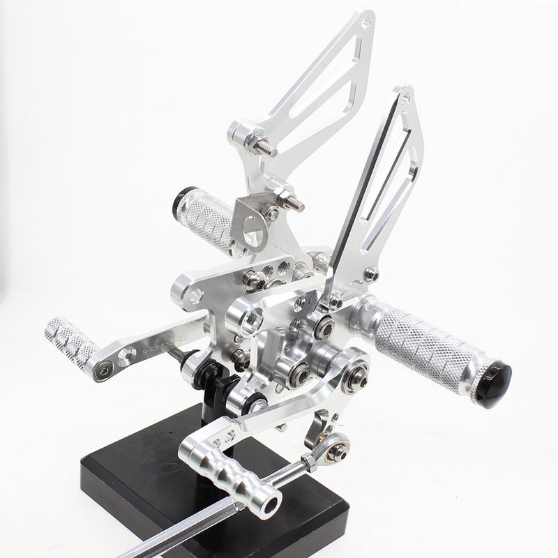 Krace Sunrivery Motorcycle Rearsets Footpegs For GSXR750 GSX-R600 1996-2005,SV650/SV650S SV1000/S 1998-2014,GSXR1000 2000-2004 - Image 4